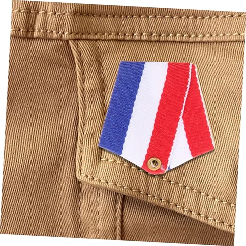 Lurrose 5 Unidades Alfinete Da Bandeira Americana Distintivo De Festa Infantil Distintivo De Prêmio