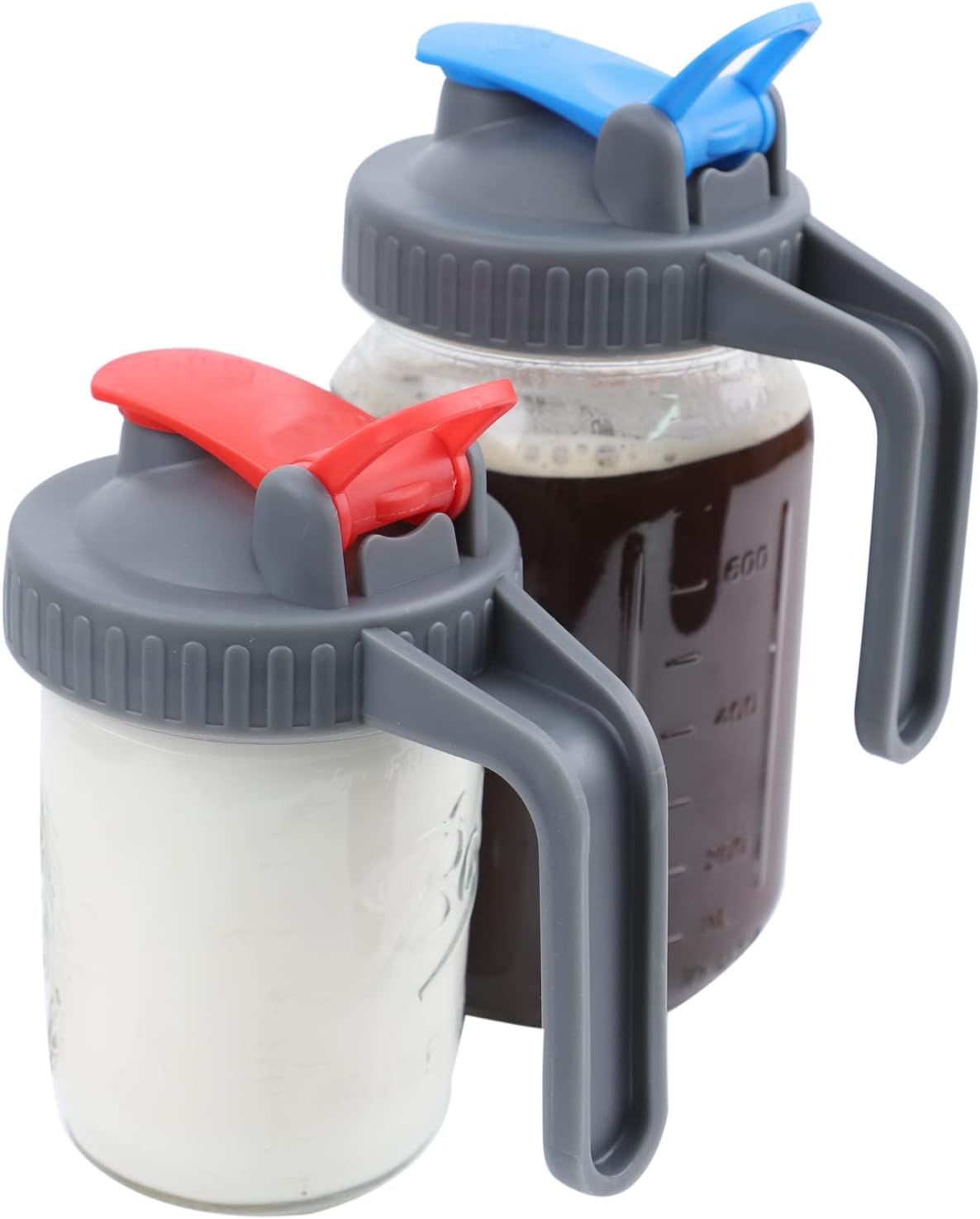 Mason Jar Pitcher Lid With Pour Spout Wide Mouth Mason Jar