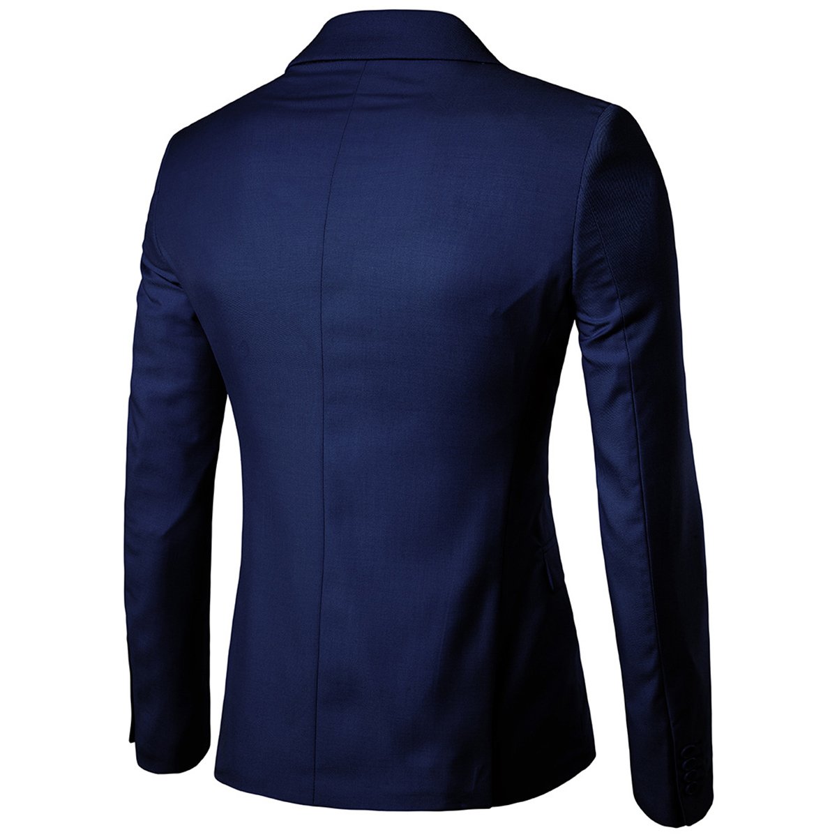 Allthemen Chaqueta de Traje Slim Fit para Hombre Chaqueta de Un Botón para Negocios