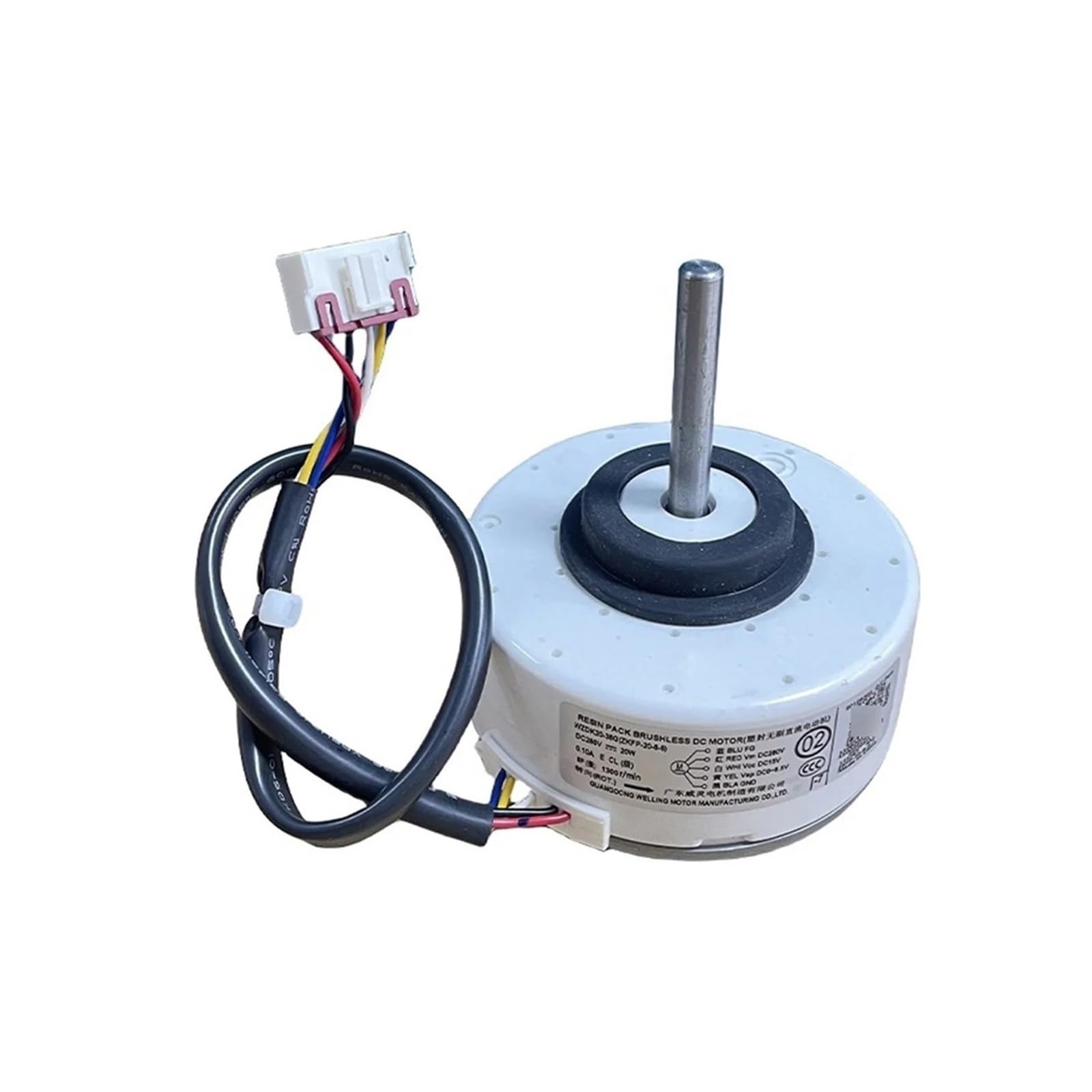 WZDK20-38G Air Conditioner Indoor Motor (ZKFP-20-8-6) 20W Household Brushless DC Fan Motor