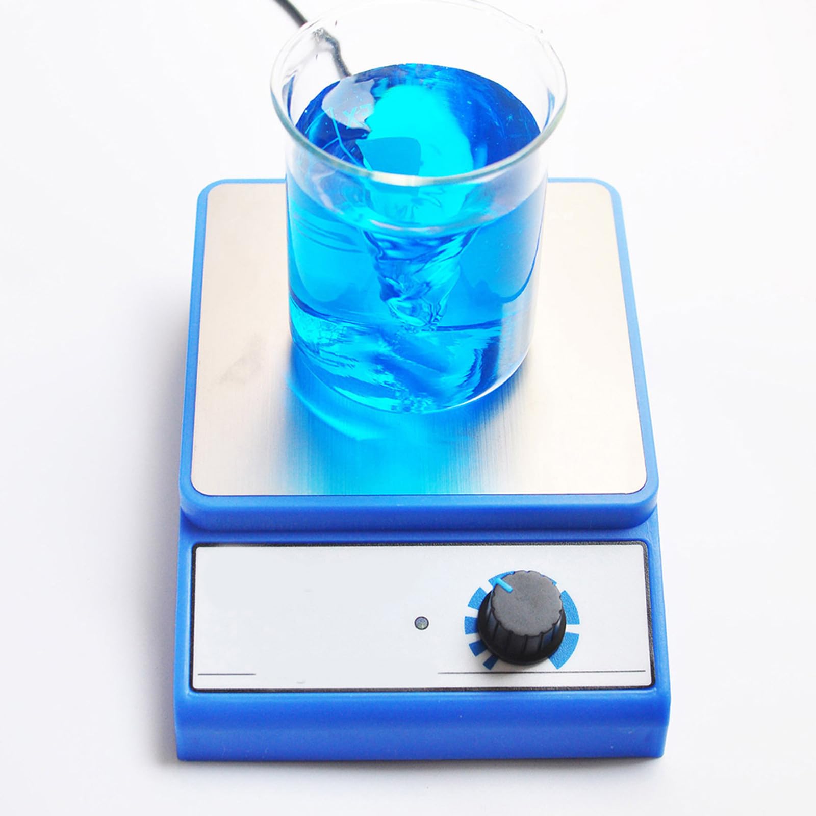 Magnetrührer Blau Laborrührgerät, mit 3000ml Kapazität Edelstahl ABS