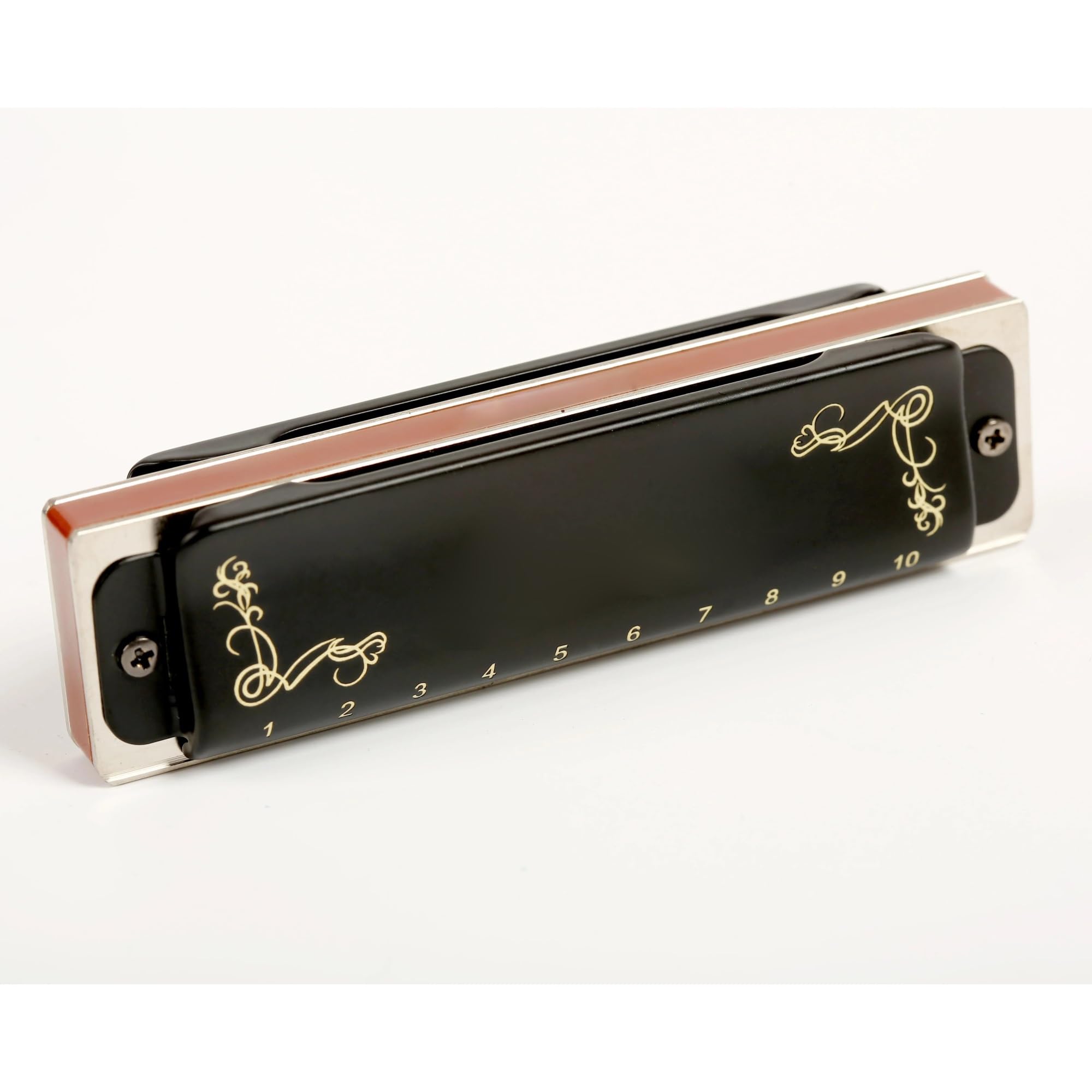 Harmonijka Ustna Dla Początkujących Ustnik Organowy Klucz G Blues Harp 10 Otworów Harmonijka Dla Początkującego Gracza Prezent