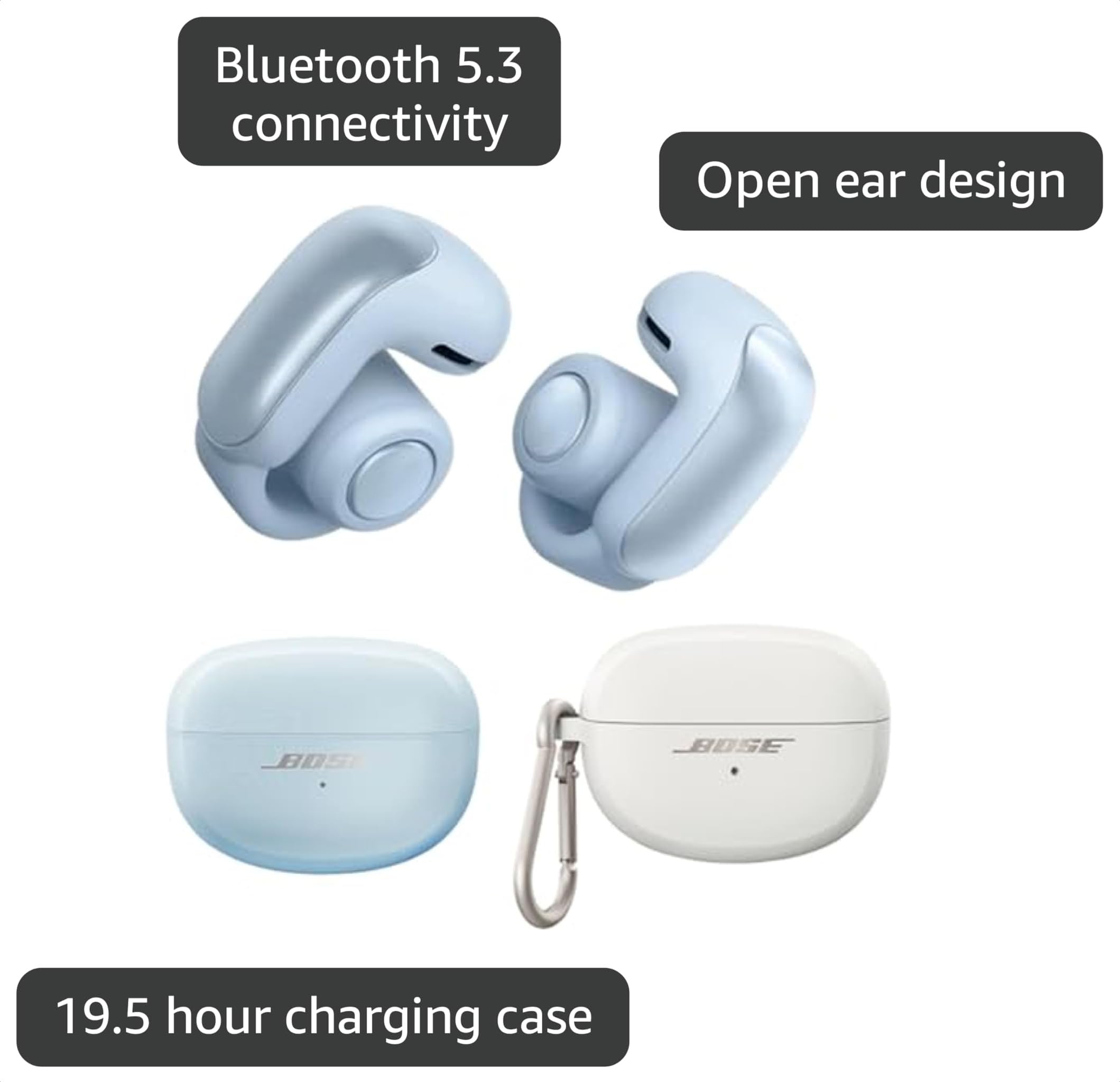 Amazon.com: Bose Ultra Open Earbuds with Immersive Audio, Open Ear