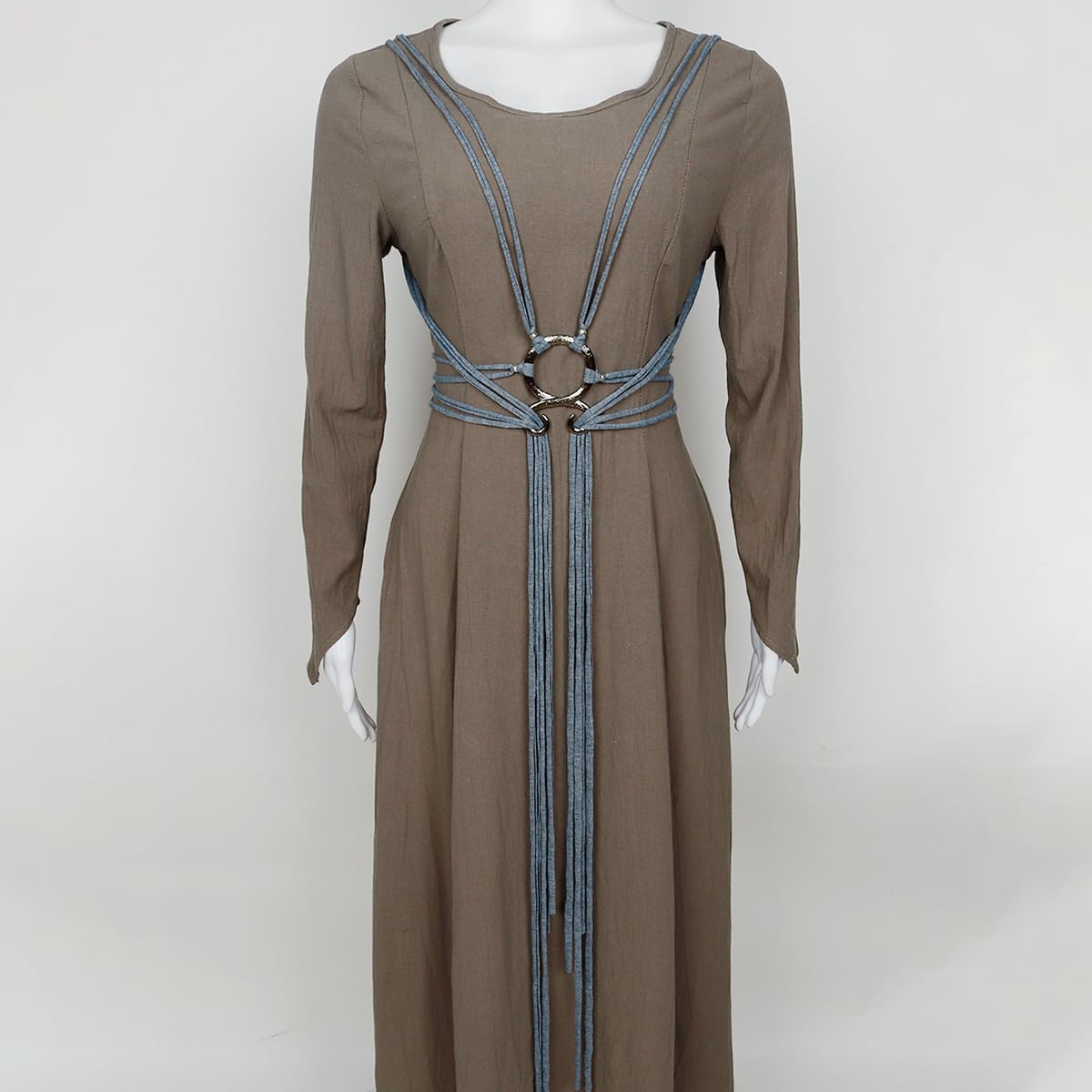 Joukavor Viking Troll Cross Rope Belt - Medieval Norse Witch Belt for Women - Image 2