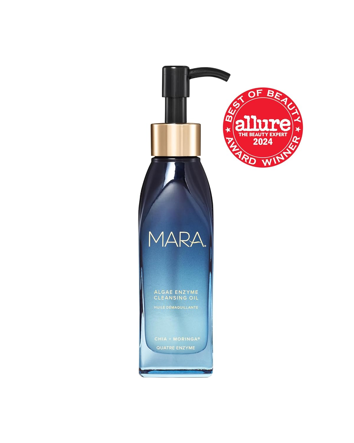 MARA - Algae Enzyme Cleansing Oil Makeup Remover with Chia + Moringa | Skin-Soothing Formula to Cleanse, Hydrate + Exfoliate Skin, For All Skin Types (4 oz | 120 ml) - Image 9