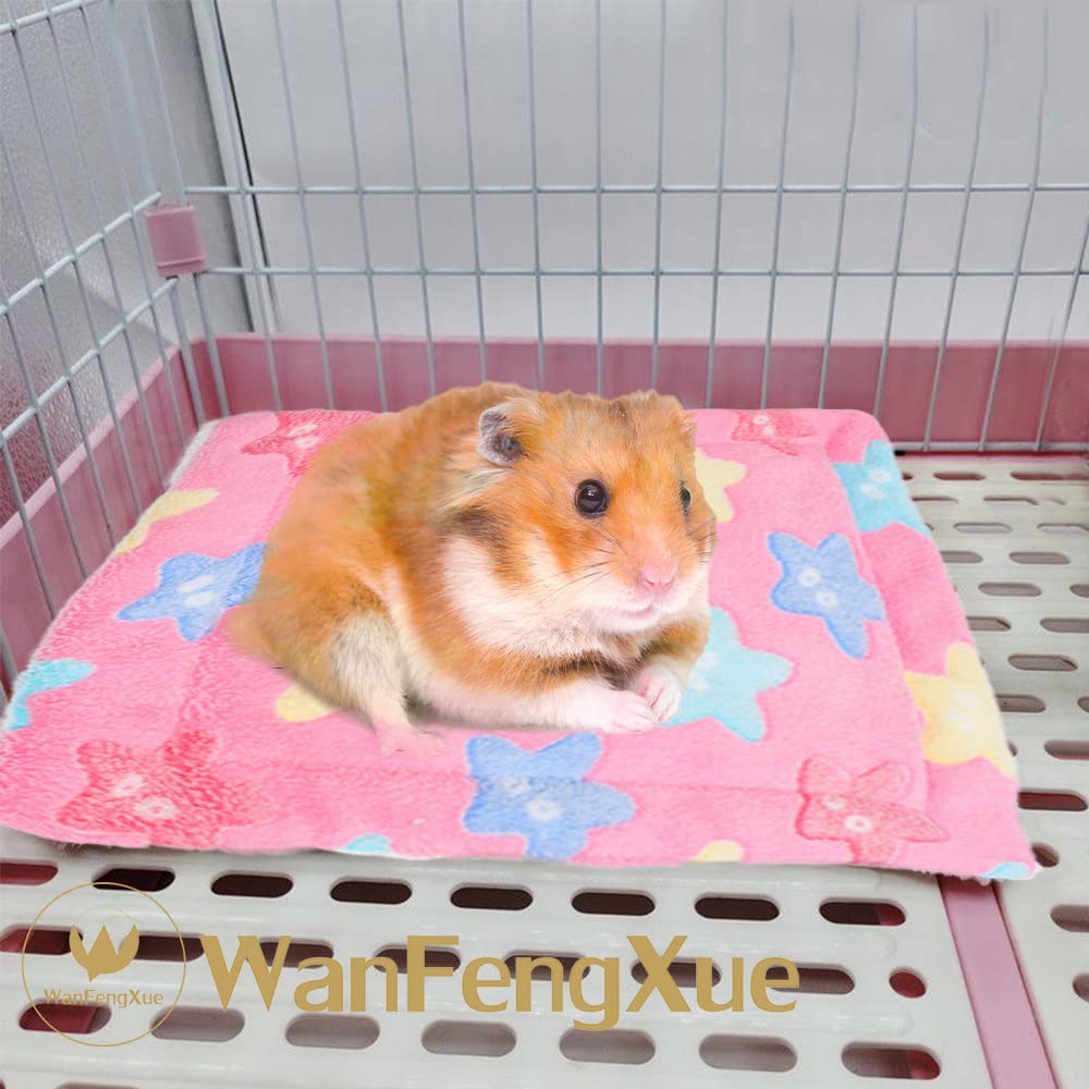 ハムスターベットマット Amazon | 2枚入り 暖かい ハムスターマット ペットベッド クッション