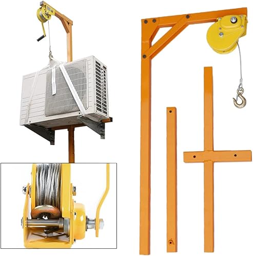 Miniatura 4 de YIYIBYUS Unidad exterior de aire acondicionado, herramienta de elevación profesional de aire acondicionado, instalación exterior de aire