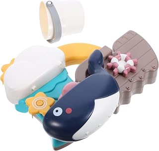 Rotatable Water Wheel Bath with Suction Cup Cartoon Whale Shower Playset for Portable Plastic Bathing Entertainment for Hand-Eye Coordination and Positive Bath Habits Gift for Boy