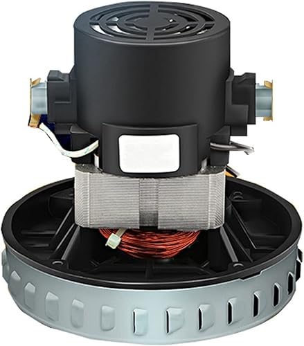 BAETI Universal Vacuum Cleaner Motor 130mm Diameter Compatible with Karcher Philips Compatible with Midea Rowenta Vacuum Parts Copper Wire Motor