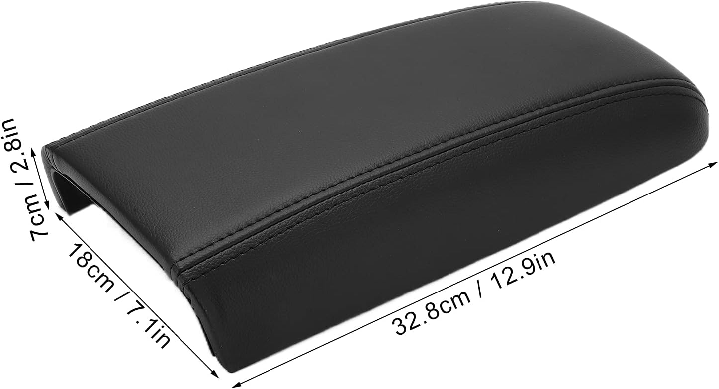 Center Console Armrest Lid, Replacement for 9 7X 2005 2009 Rainer 2004 2007, Made of PU Leather and ABS Plastic, with No Seat Removal Needed