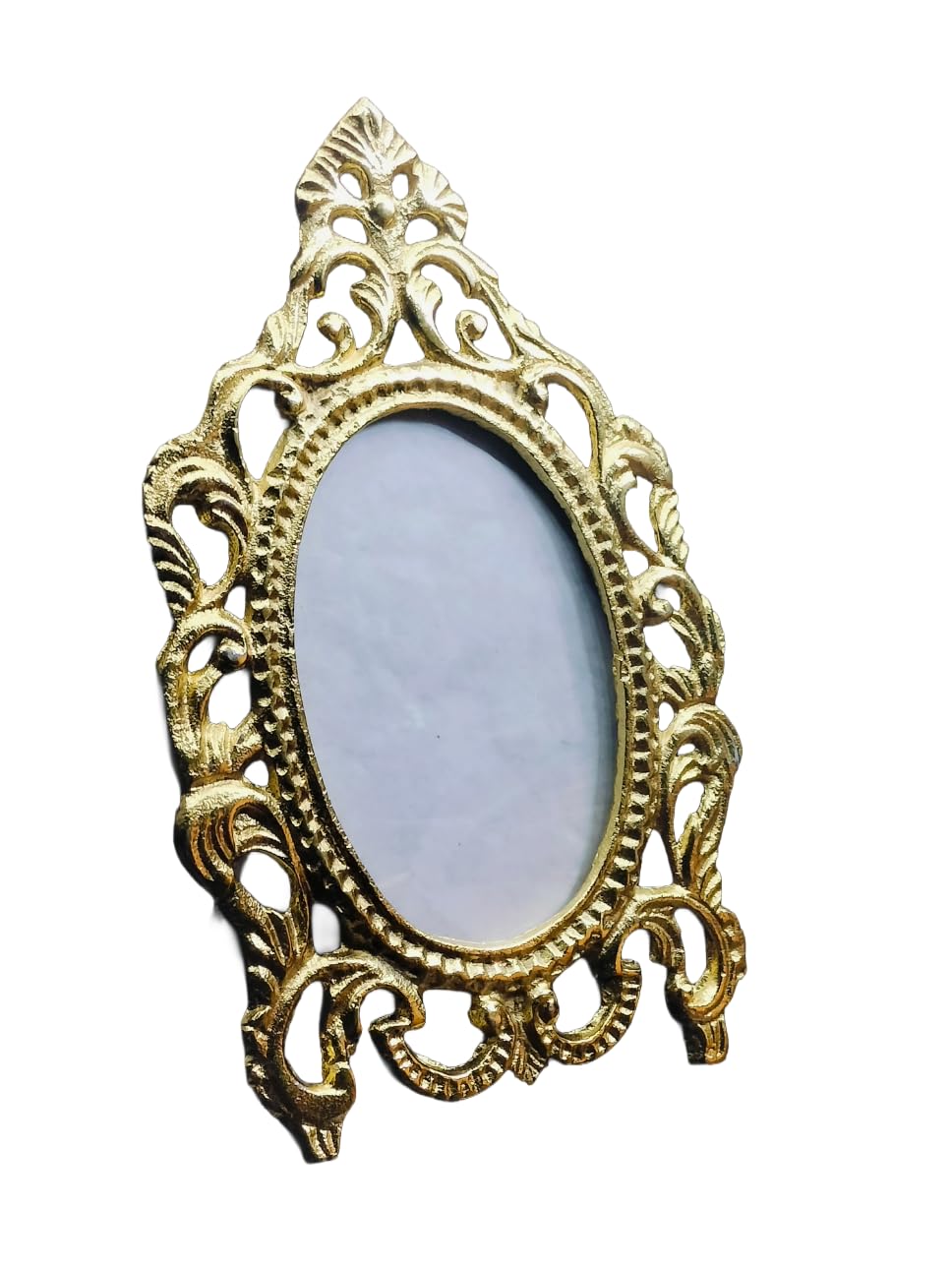 Vintage Antique Gold Photo Frame for 3x4 Inch Picture, Decorative Tabletop Picture Frame 5x7.5 Inch, Ornate Classic Frame for Home & Office Decor (Gold)-image-6
