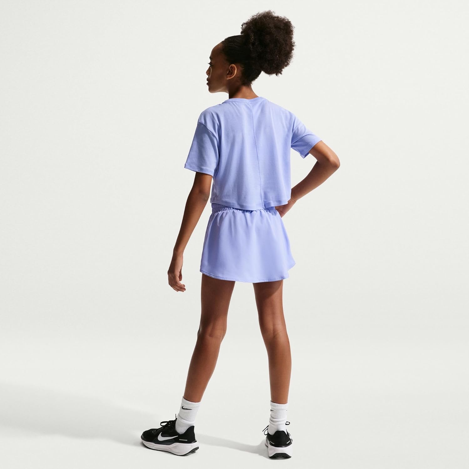 Nike Girls' One Relaxed Dri-FIT Short-Sleeve Top T-Shirt