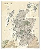  Schottland Executive, laminiert: NATIONAL GEOGRAPHIC Länder und Regionen: Wall Maps Countries & Regions (National Geographic Reference Map)