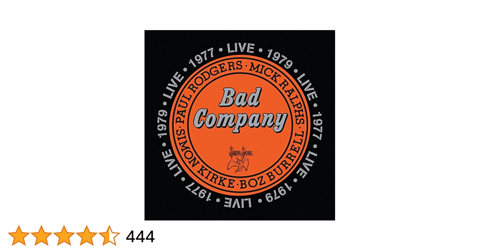 Amazon.com: Bad Company Live in Concert 1977 & 1979: CDs & Vinyl