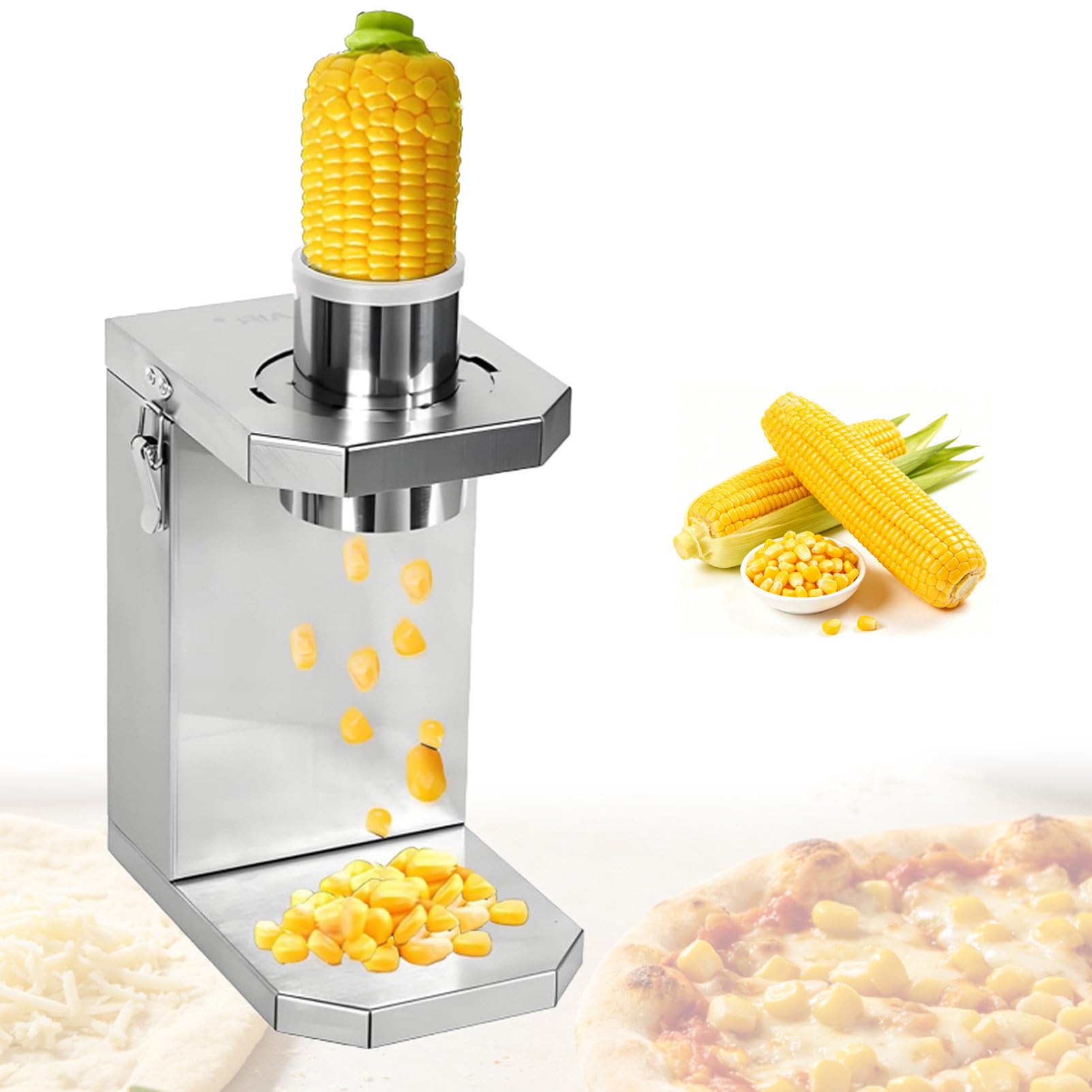 Macchina Per La Rimozione Dei Chicchi Di Mais In Acciaio Inossidabile 3.5CM