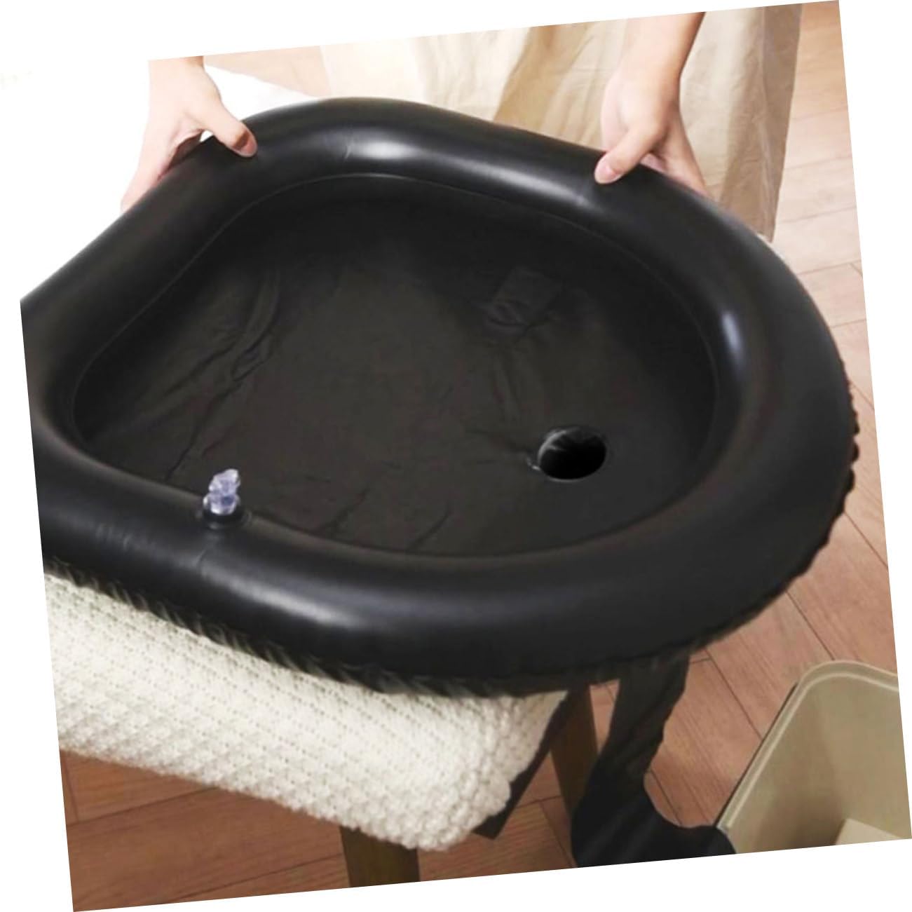 Portable Shampoo Basin Hair Washing Tray for Home Shampoo Holder for Boys and Girls