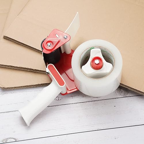 Miniatura 4 de Restaurantware - Pistola dispensadora de cinta RW Base de 9.8 pulgadas, 1 pistola de cinta de envío resistente - Freno ajustable, hoja afilada,