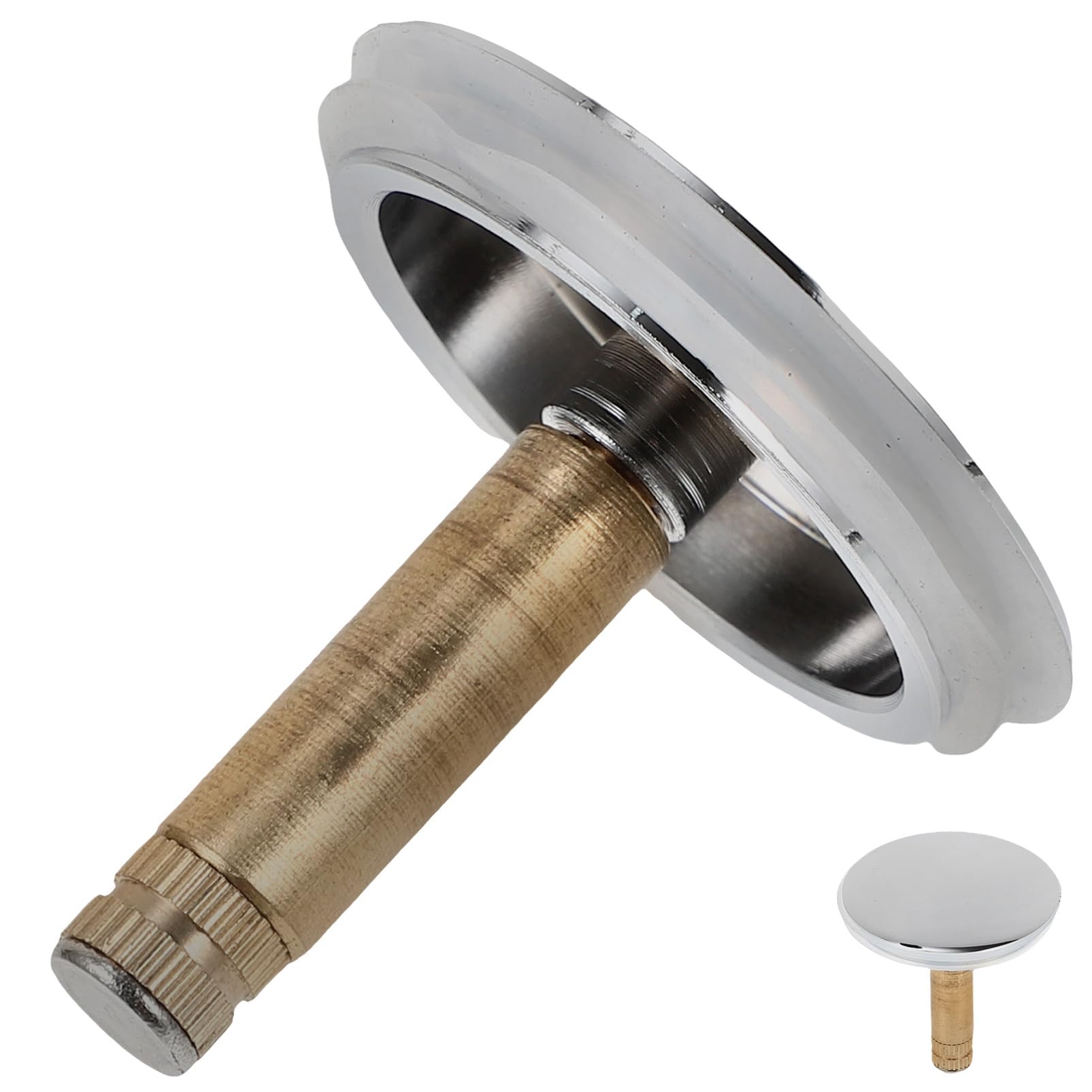 Cabilock 3 Piezas Tapón de Drenaje para Bañera Accesorios para Bañera Instalación y Limpieza Cubierta de Desagüe Duradera y Resistente Fugas