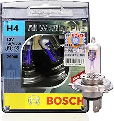 Par Lampada Farol Carro Luz Alta Baixa H4 12v 60w 55w Bosch