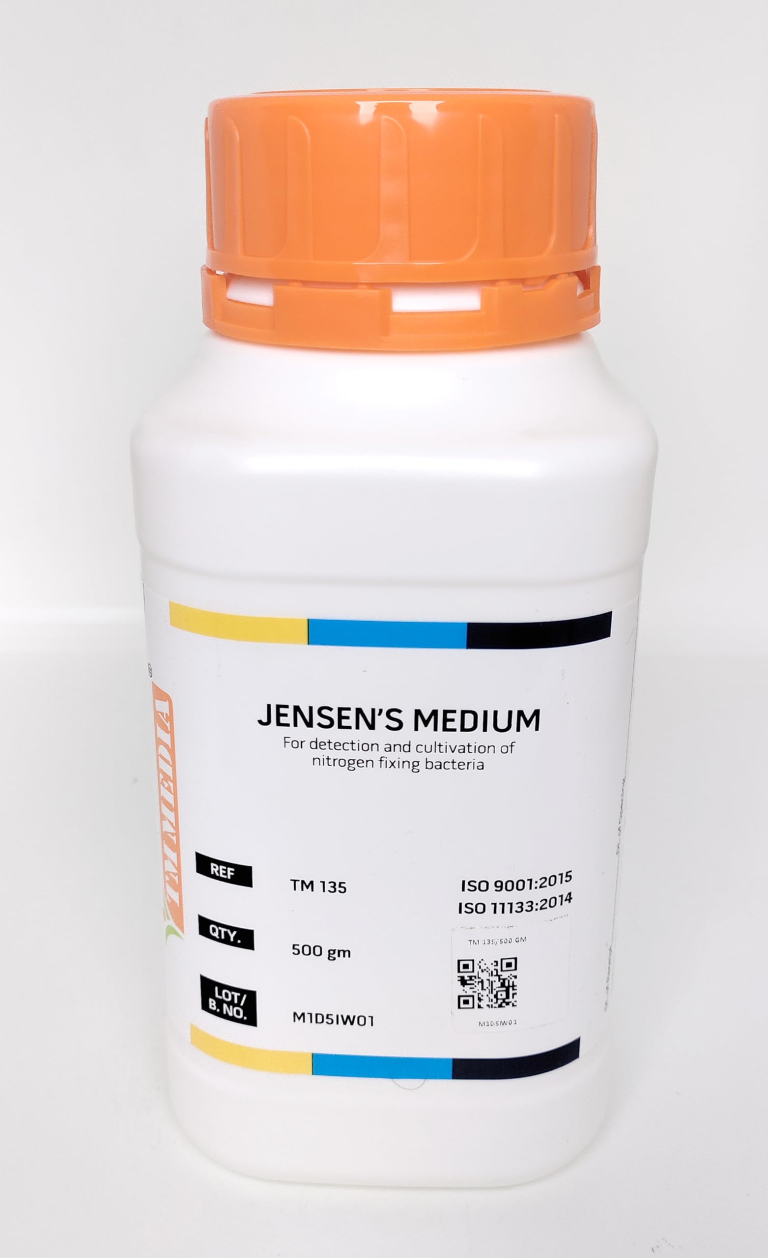 TM MEDIA - JENSEN’S MEDIUM (100 gm) for detection and cultivation of nitrogen fixing bacteria.-image-24