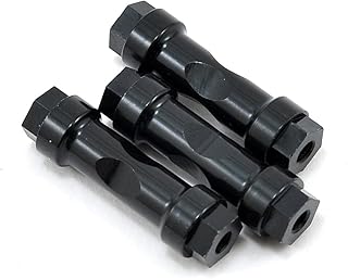 JQ Products B244 Aluminium Wingmount Posts, Black (3)