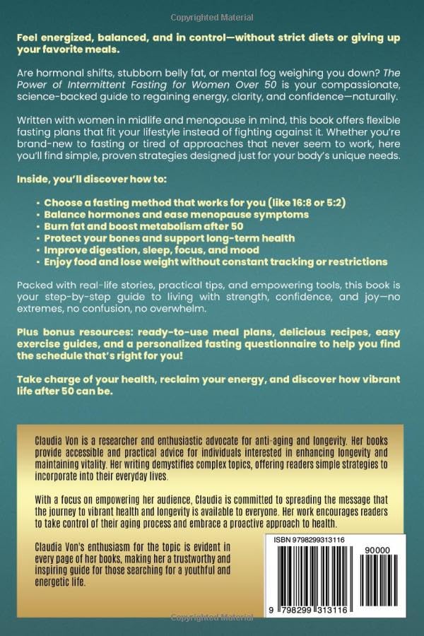 The Power of Intermittent Fasting for Women Over 50: Reignite Energy, Balance Hormones, Burn Fat, and Boost Mental Clarity For A Vibrant, Youthful Life - Image 2