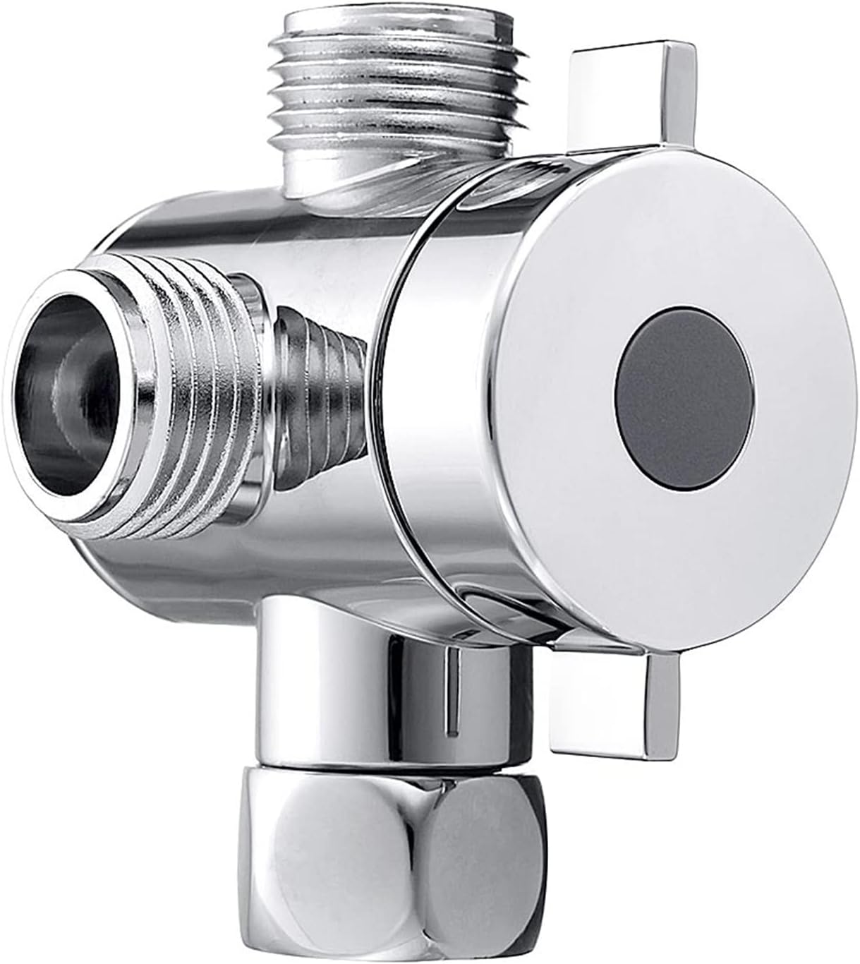 WBTY Multifunction 3 Way Shower Head Diverter Valve G1/2 Switch Adapter Valve for Toile, Bathtub