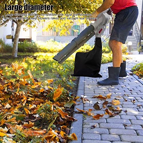 Heavy-Duty Leaf Blower Vacuum Bag with Bottom Debris Dump, Waterproof Debris Collection Replacement, Compatible with Most Blower Vacuums & Rakes, Easy-Empty Design & Universal Fit - Image 3