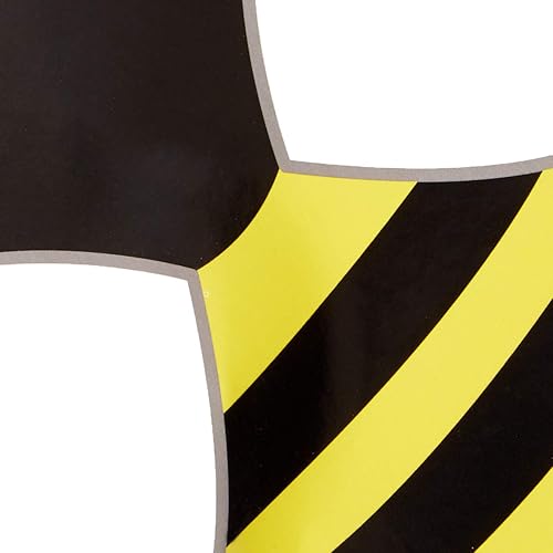 Miniatura 4 de Creative Converting Bumblebee - Palitos de centro de mesa para bebé, 9.5", 10", 12", multicolor