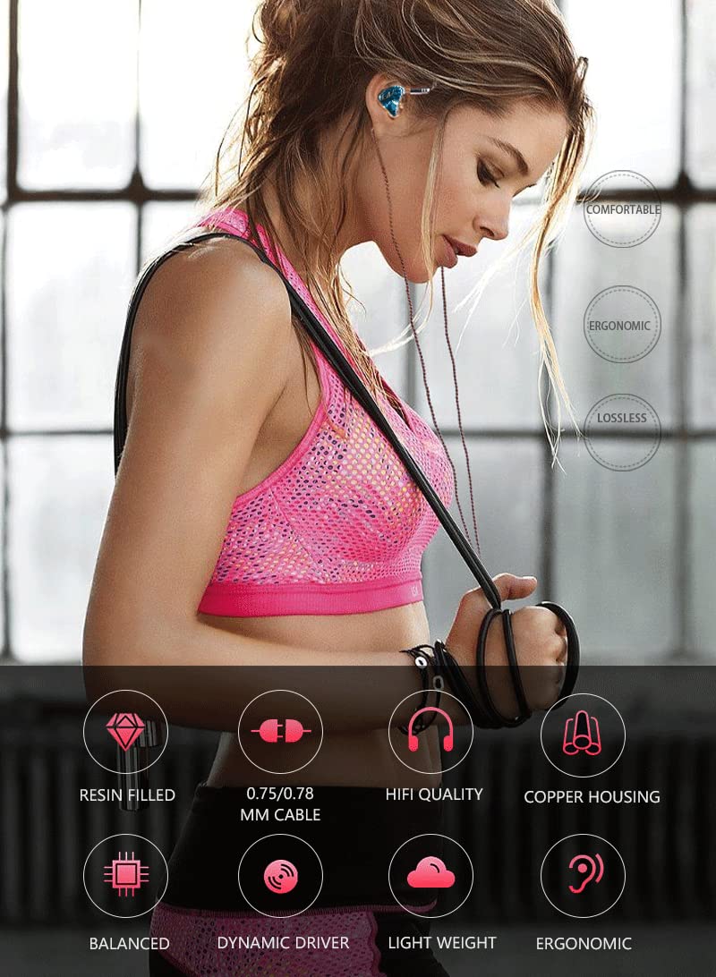 Amazon.co.jp: QZX A2 インイヤーヘッドホン マイクなし HiFiファン