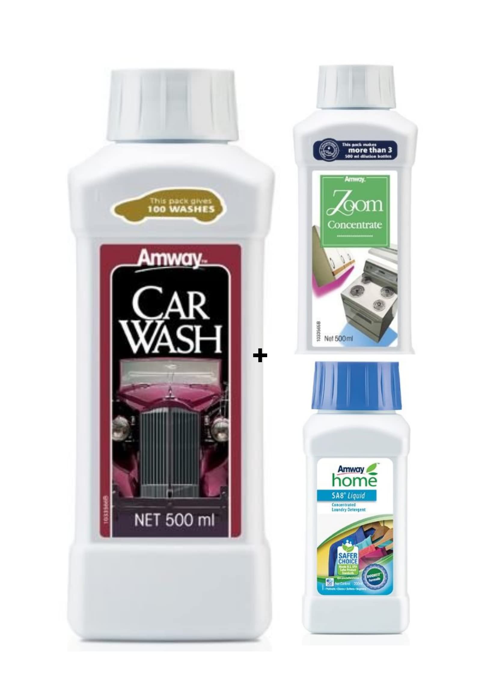 Amway SA8 Concentrated Laundry Detergent(200 ml) & Zoom All