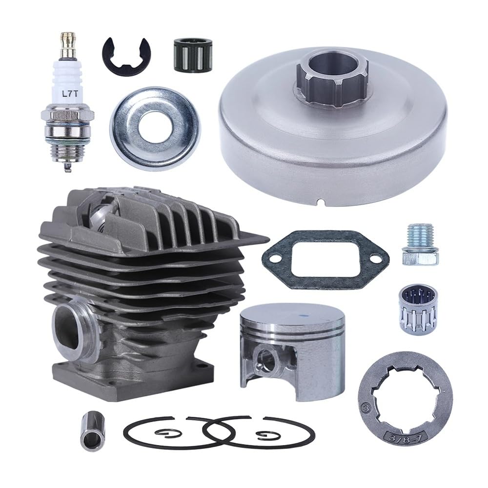Kit de pistón de cilindro de 54 mm con piñón de tambor de embrague for motosierra MS460 046 11280201221
