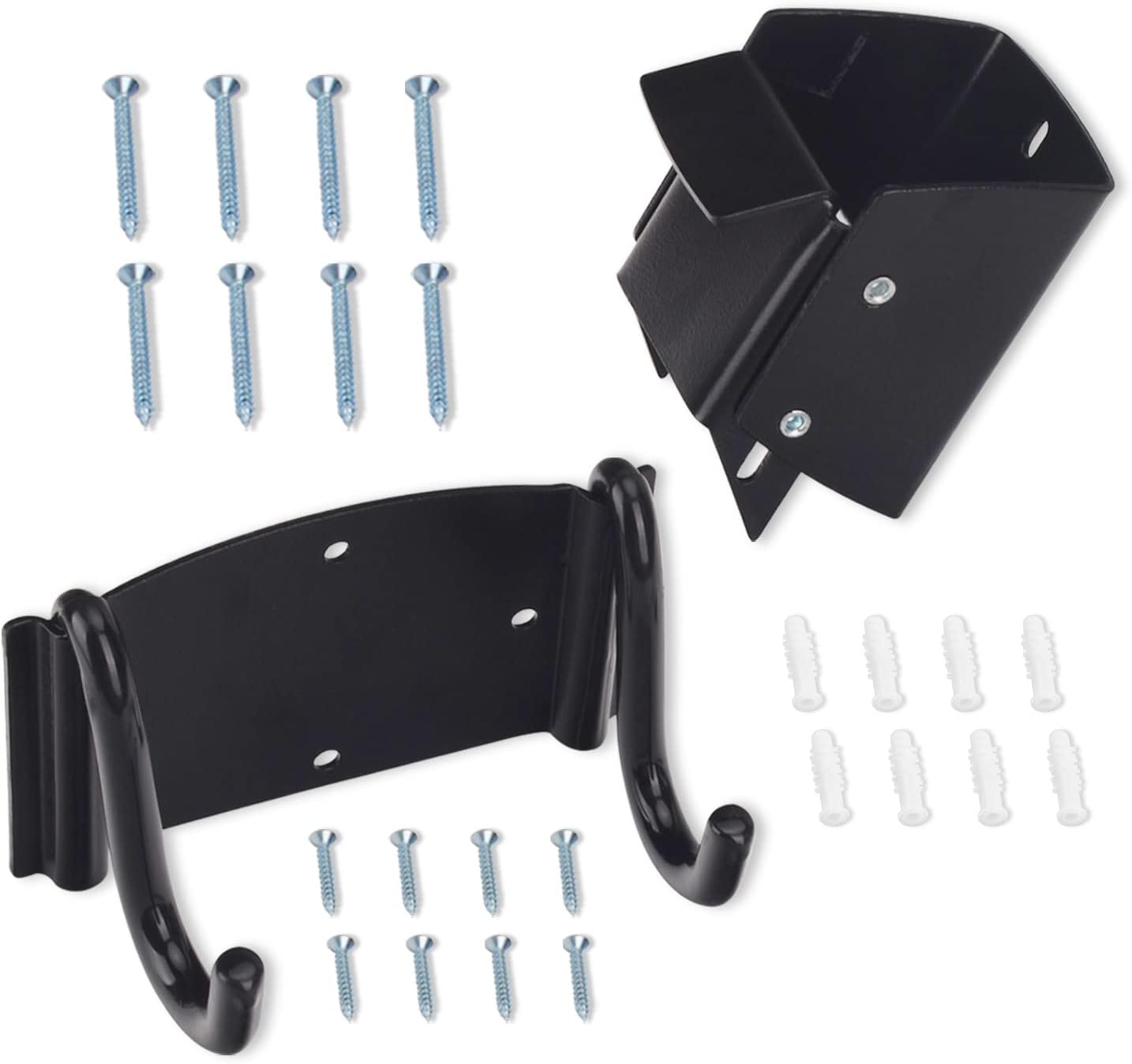 Huthbrother Wheelbarrow Storage Bracket/Hook 90 lbs Capacity, with Top