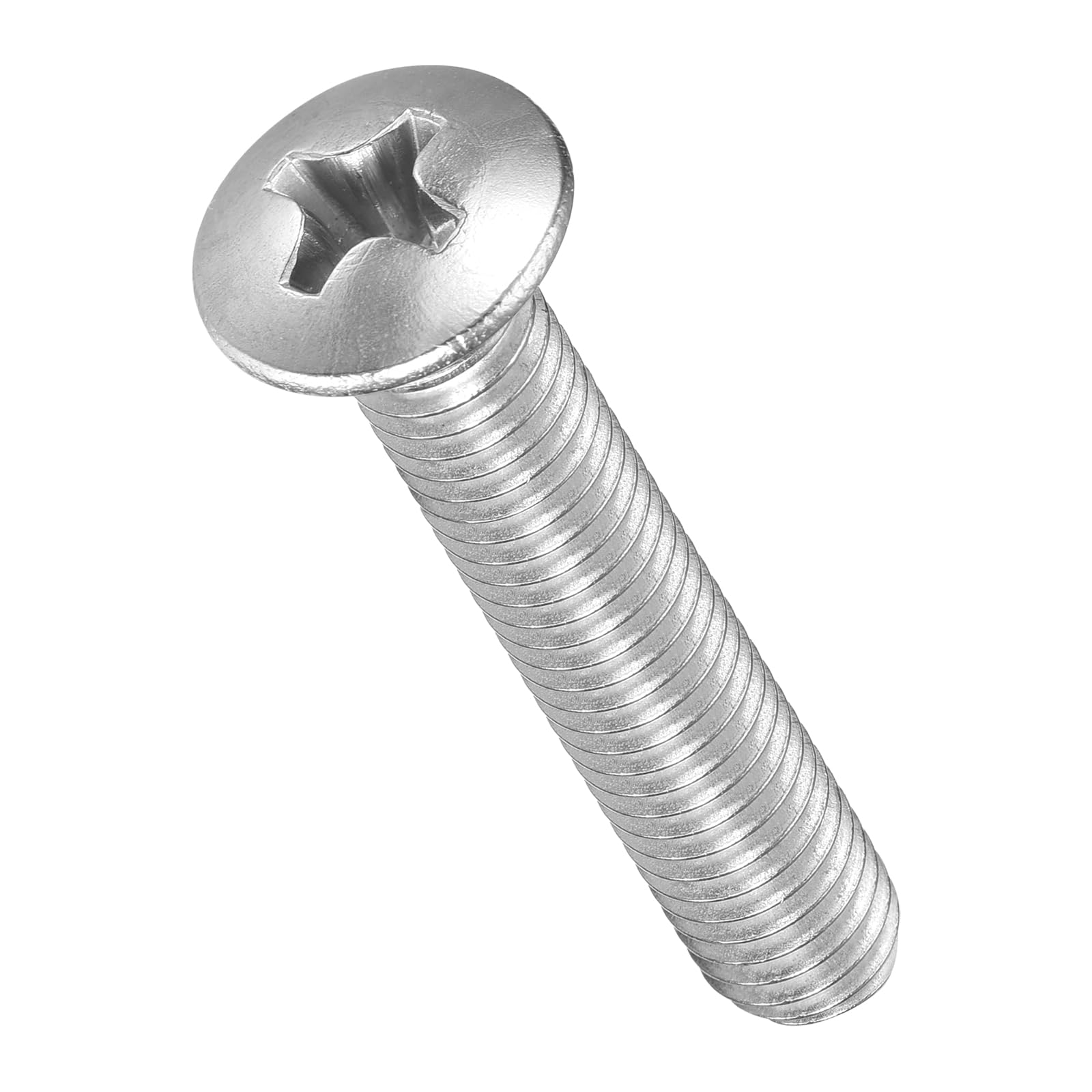 METALLIXITY Phillips Cross Recessed Countersunk Head Screws Bolts (M5-0.8x25) 40Pcs