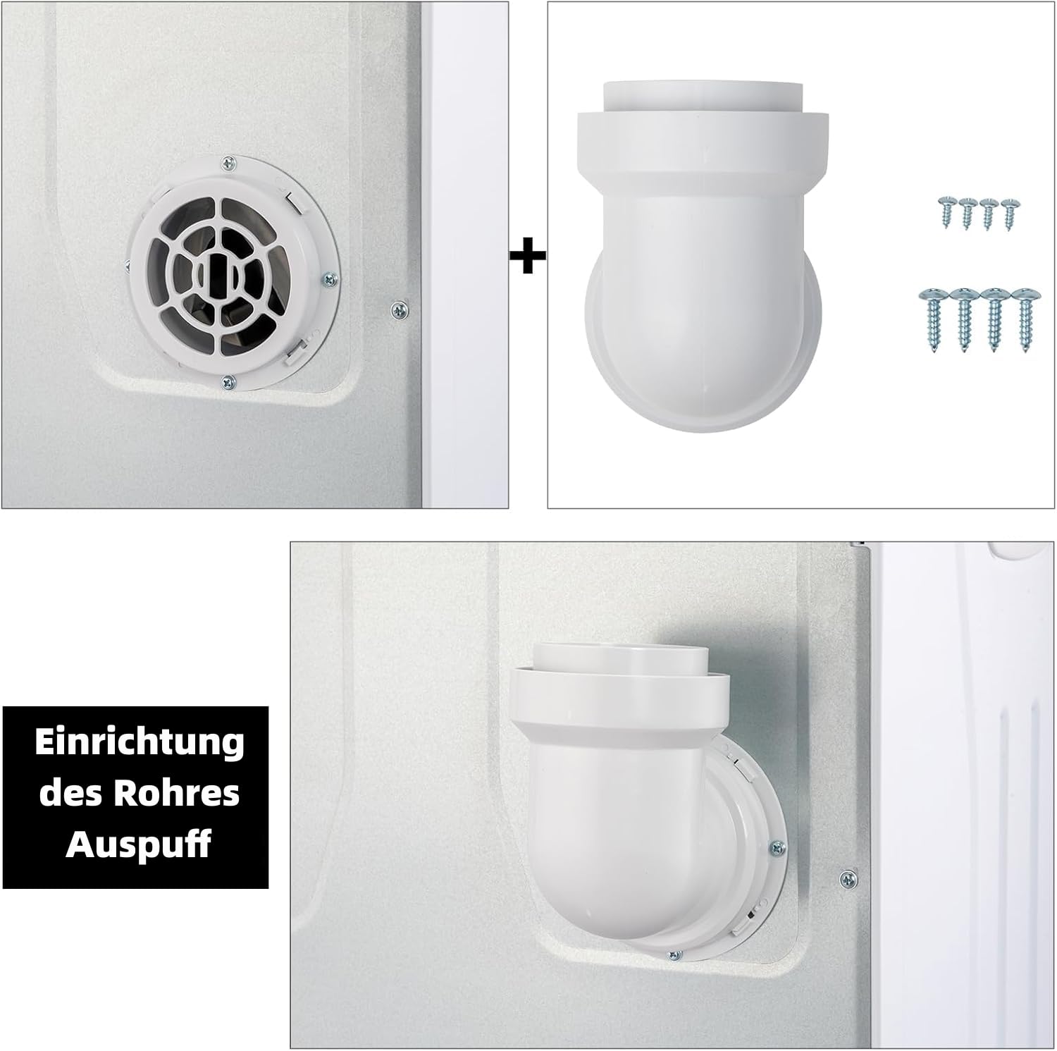 LEADZM Mini sèche-linge électrique 3 kg 40 l 1020 W 3 modes de séchage