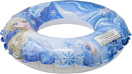 Miniatura 2 de Disney Frozen 2 Juguetes temáticos para fiestas en la piscina, anillo de natación inflable, para fiestas de verano y regalo, diversión acuática para