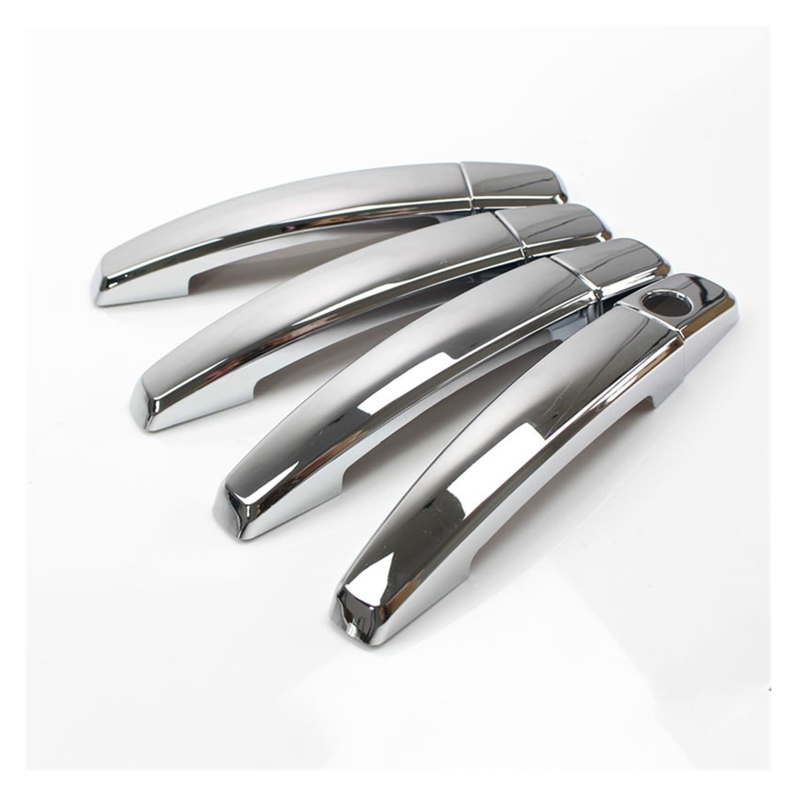 Fahbstr 1 Car Inner Handle For Orlando 201 2012 2013 2014 2015 Chrome Black Car Door Handle Cover Trim Stickers Styling(1)
