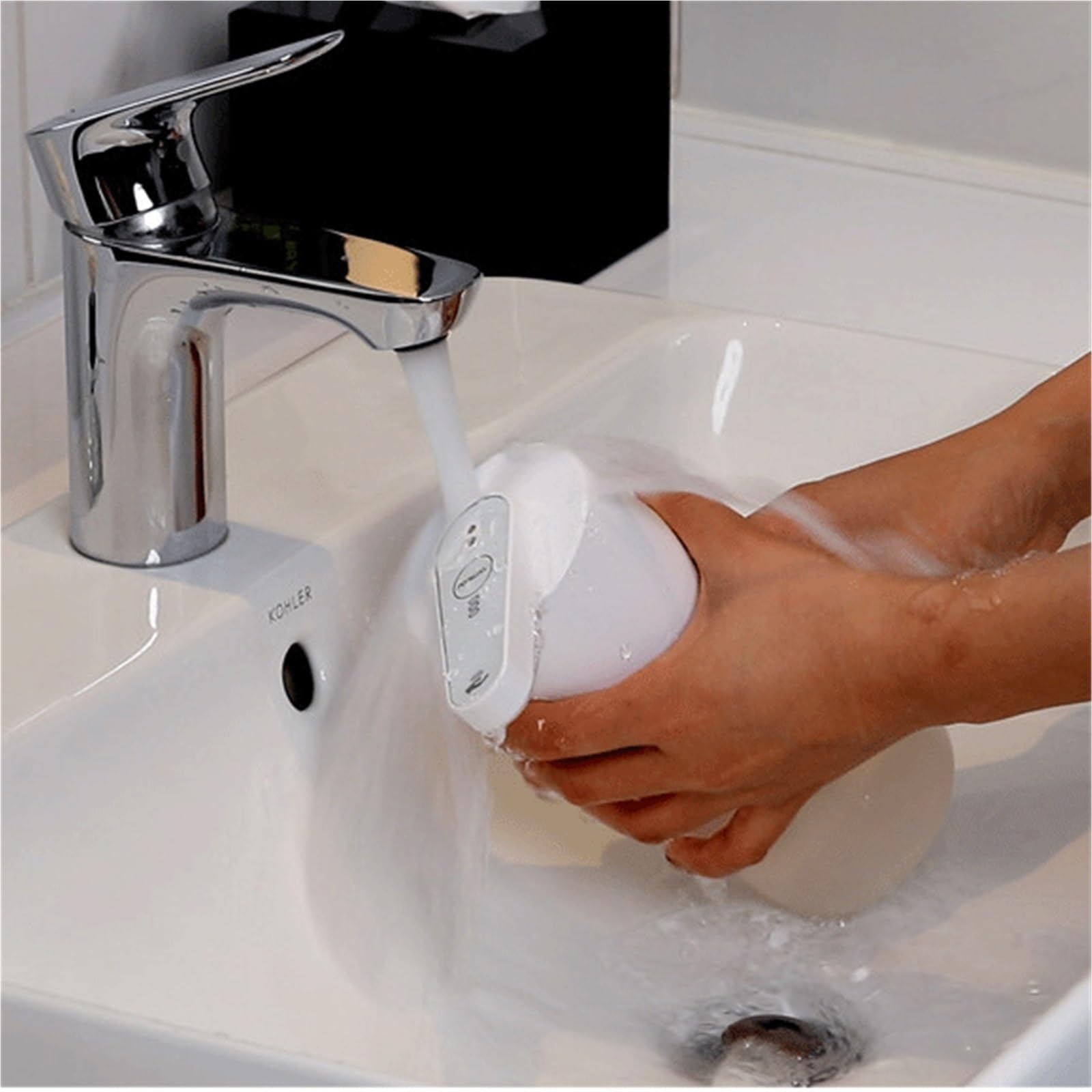 distributore di sapone Dispenser di sapone: da appoggio o parete; Disponibile in tre tipi: schiuma, liquido spray