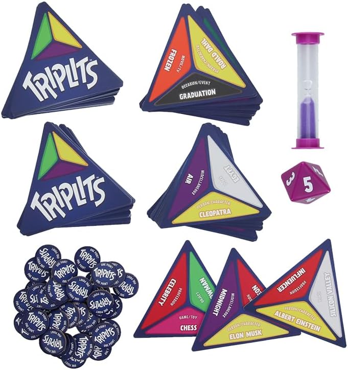 Miniatura 2 de Paladone Triplits, el mejor juego de palabras para desafiar tus habilidades lingüísticas, juego de mesa para 2-4 jugadores