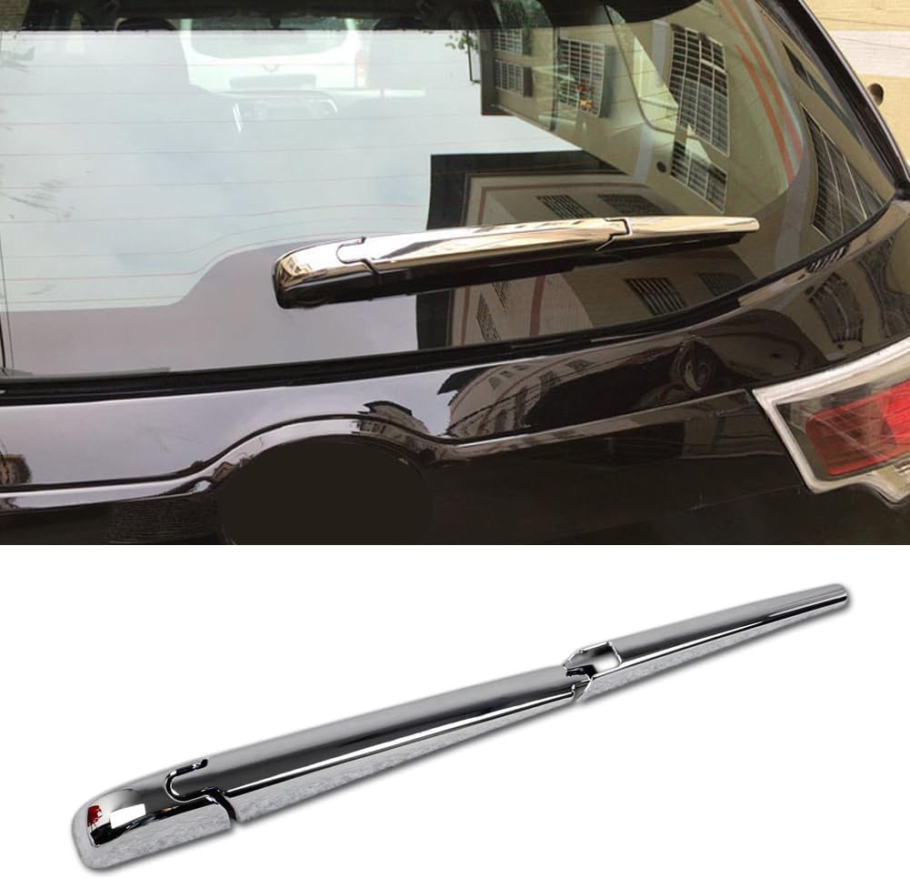 Beautost Fit For Toyota Highlander 2015 2016 2017 2018 2019 Chrome Rear Back Window Wiper Cover Trim