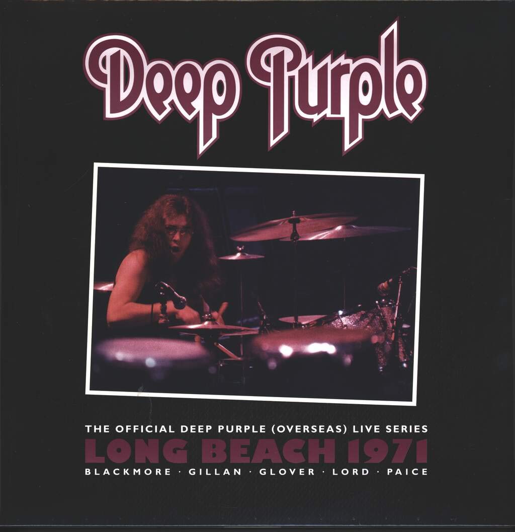 Deep Purple Long Beach 1971 LP New 4029759102212
