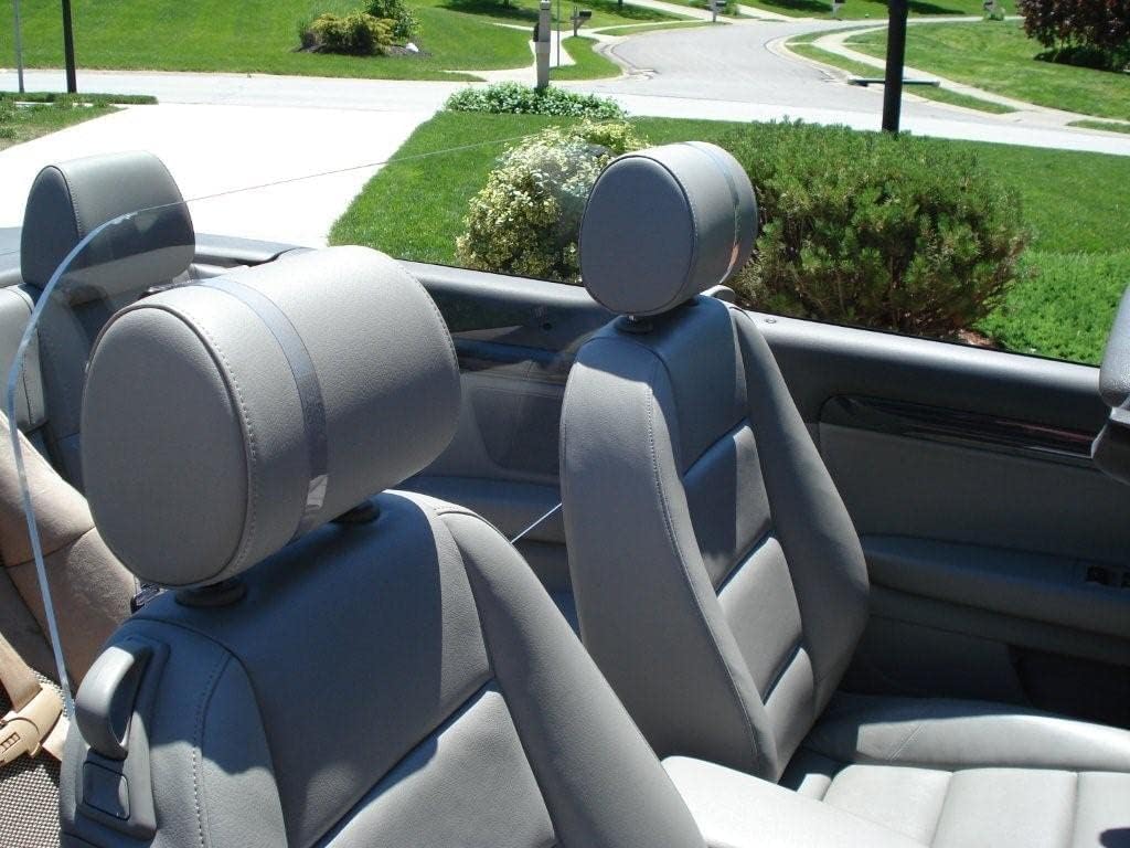 Wind Deflector Windscreen Windstop Windblocker, Large Size (Clear), Compatible with Toyota Solara