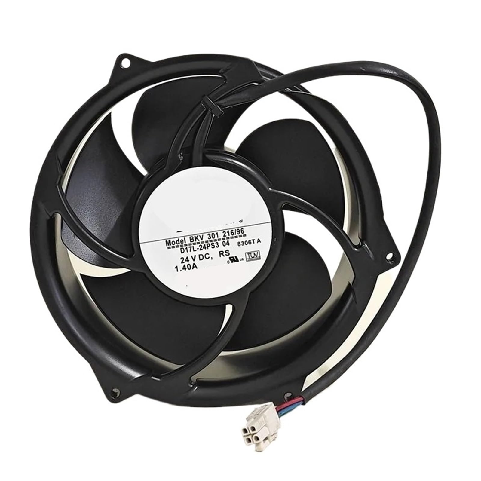 CLEUFWKO 1pcs BKV301 216/96 D17L-24PS3 04 24V 17251 172 * 172 * 51mm Cooling Fan