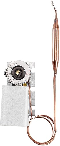 Johnson Controls A19AGC-77C Line Volt Mechanical Thermostat, 120 to 277 VAC