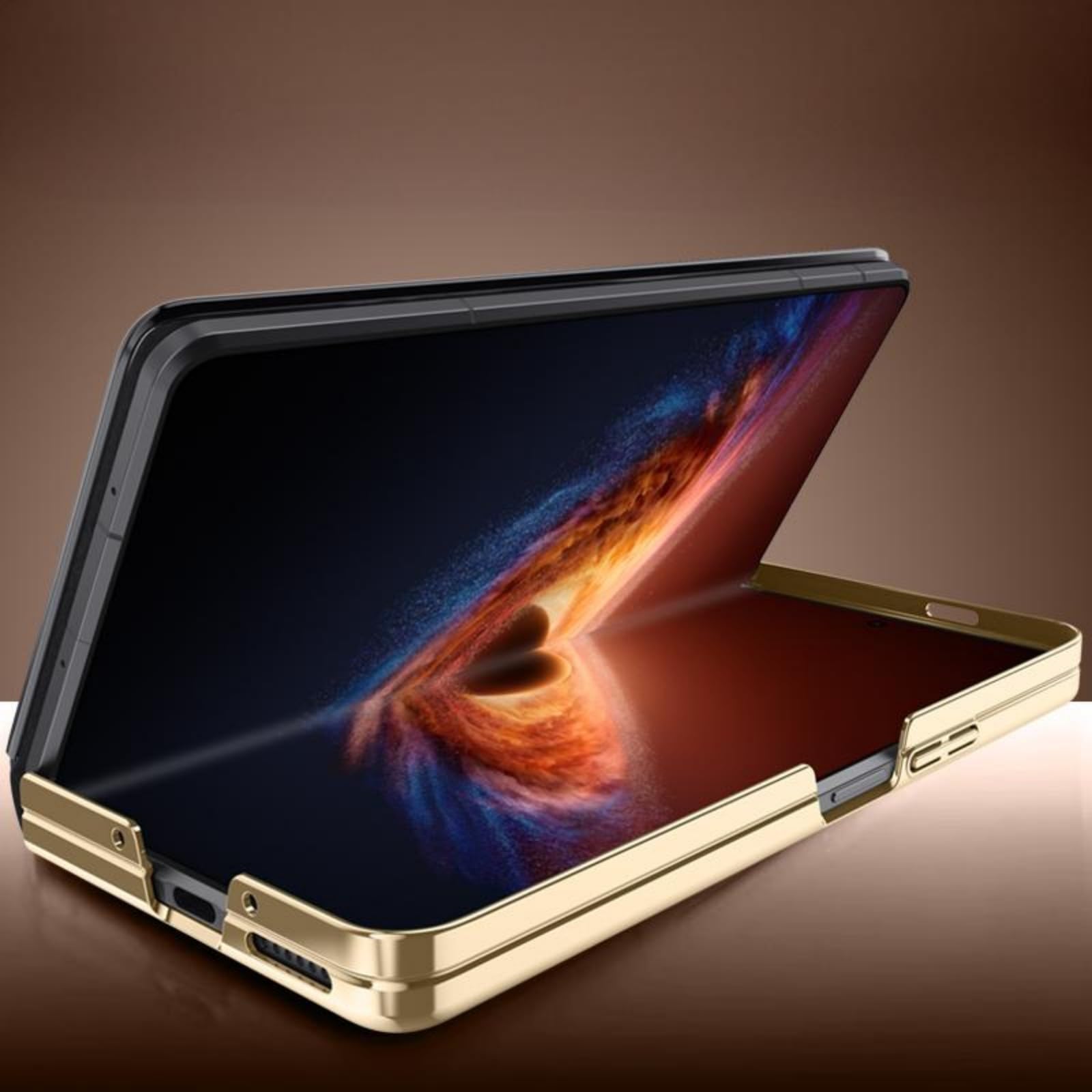 Magic V6 etui na telefon komórkowy z klapką magnetyczną ze skóry + obrotowym stojakiem + View Window, etui z klapką Folio do Honor Magic V6 (1)