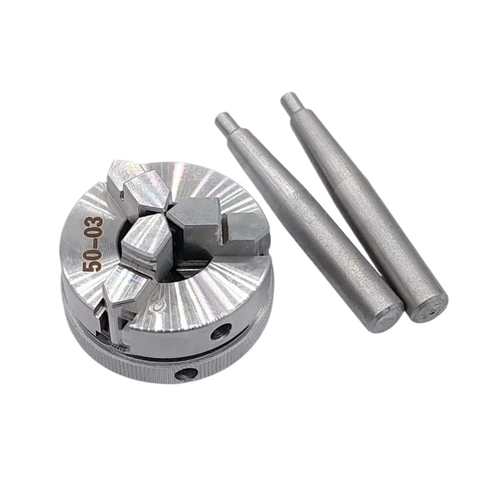 Iklaaqetbxps One Color Mini Lathe Chuck, 50Mm 3 Jaw Precision