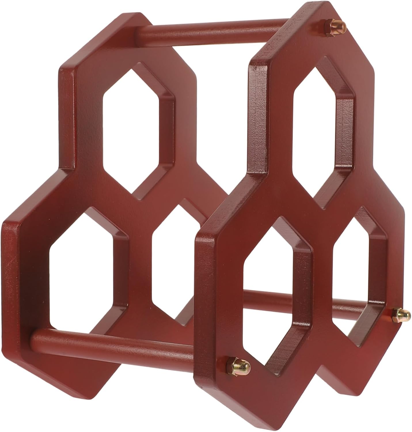 Zerodeko Wooden Tabletop Wine Rack Xmas Rustic Home Decor Bottle Organizer