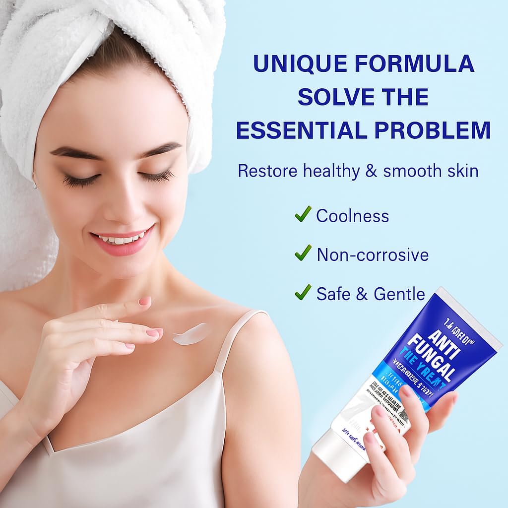 TAGRID Antifungal Cream, Psoriasis, Seborrheic Dermatitis, Ringworm Treatment for Humans, Tinea Versicolor Treatment, Clinically Proven Maximum Relief - 100g - Image 7