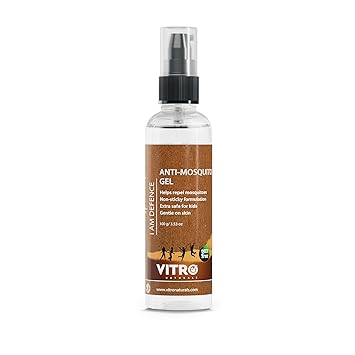 Vitro Mosquito Repellent Gel- Mosquito Repellents for Baby, Safe and Gentle on Skin, Pleasent Smell - image, photos