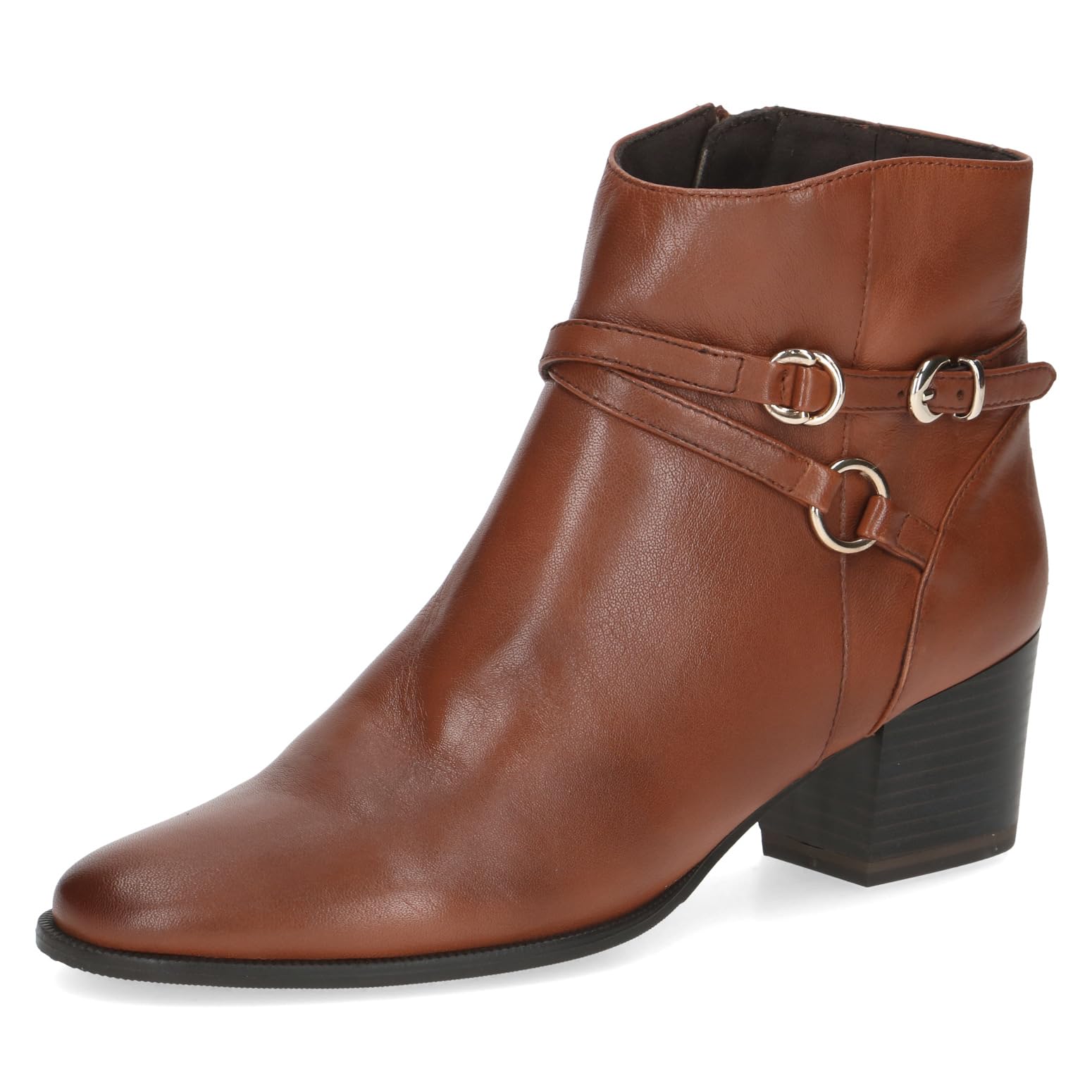 CAPRICE Women Damen 9-25303-45 Fashion Boot, Cognac Nappa, 5.5 UK